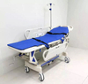 Hydraulic Manual Hospital Bed ABS Plastic Medical Emergency Stretcher Patient Transport Trolley