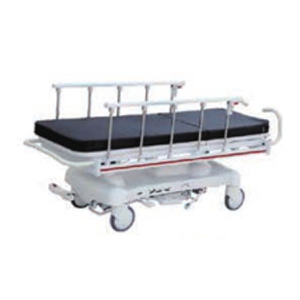 Medical Equipment Stainless Steel Manual Portable Hospital Used Ambulance Gurney Stretcher
