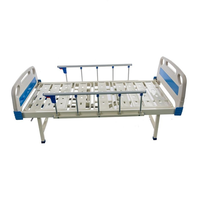 Hot Sale Hospital Furniture Equipment Health Care 2 Cranks Manual Two Function Medical Bed Price For Elderly