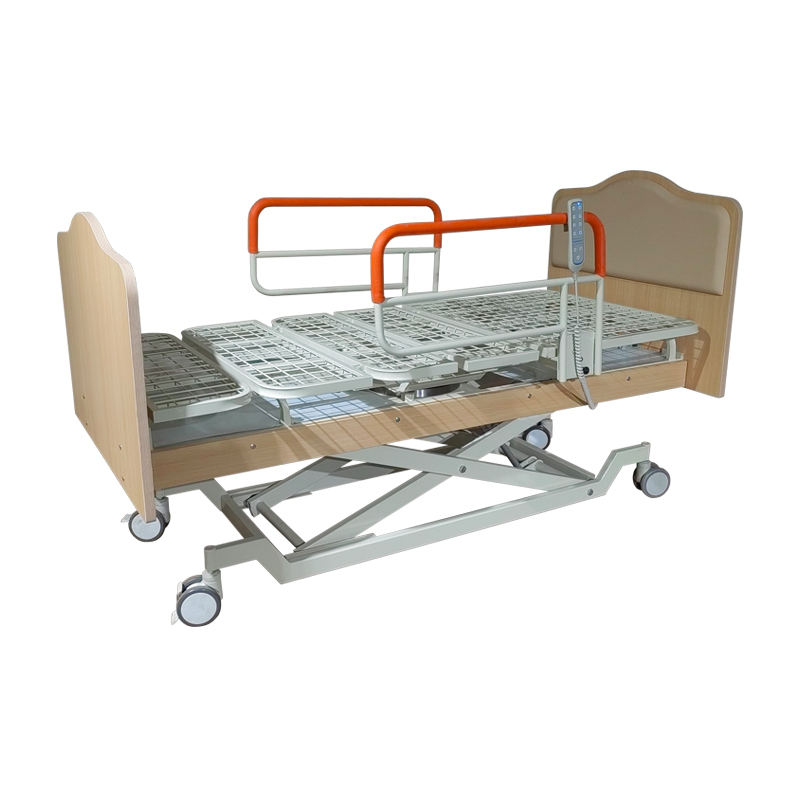 User-Friendly Chair Position Available Electric Nursing Bed Hi-Low Adjustable Hospital Bed Elderly Care Medical Bed