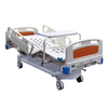 Hospital Equipment Central Controlled 2 Cranks Manual Hospital Bed