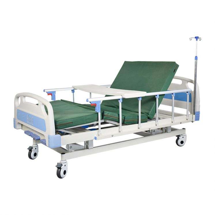 Made in China 3 Crank Manual ICU Medical Patient Nursing Patient Bed Used for Hospital And Clinic