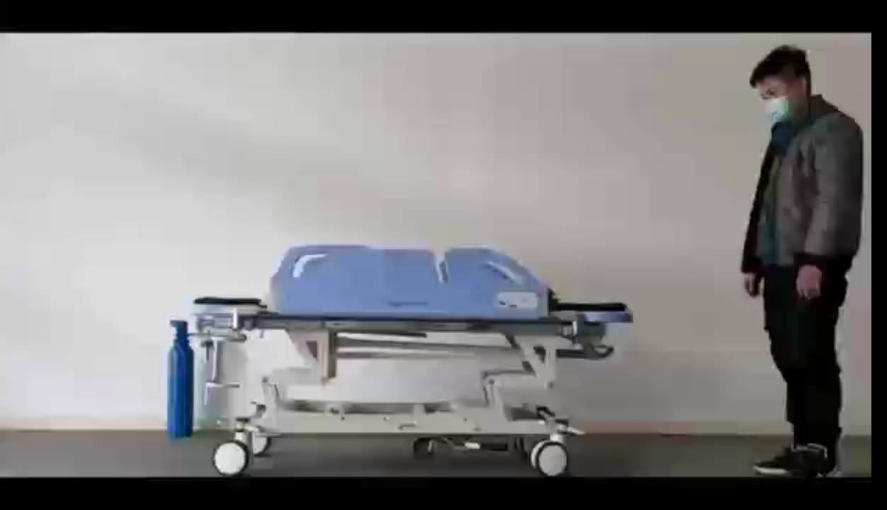 Hospital Furniture Emergency Patient Stretcher Emergency Patient Transfer Trolley