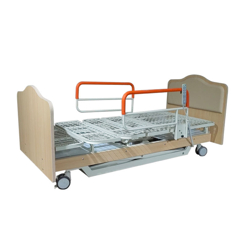 User-Friendly Chair Position Available Electric Nursing Bed Hi-Low Adjustable Hospital Bed Elderly Care Medical Bed