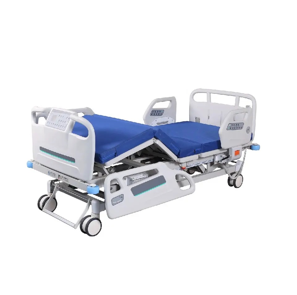 Luxury electric Patient bed 5 Function Medical Equipment Hospital furniture hospital icu bed