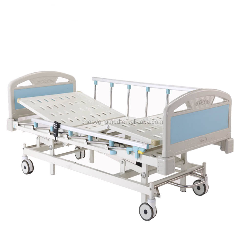 3 Function Adjustable Electric Hospital Nursing Bed Care Bed Exam Couch Medical Bed for Hospital