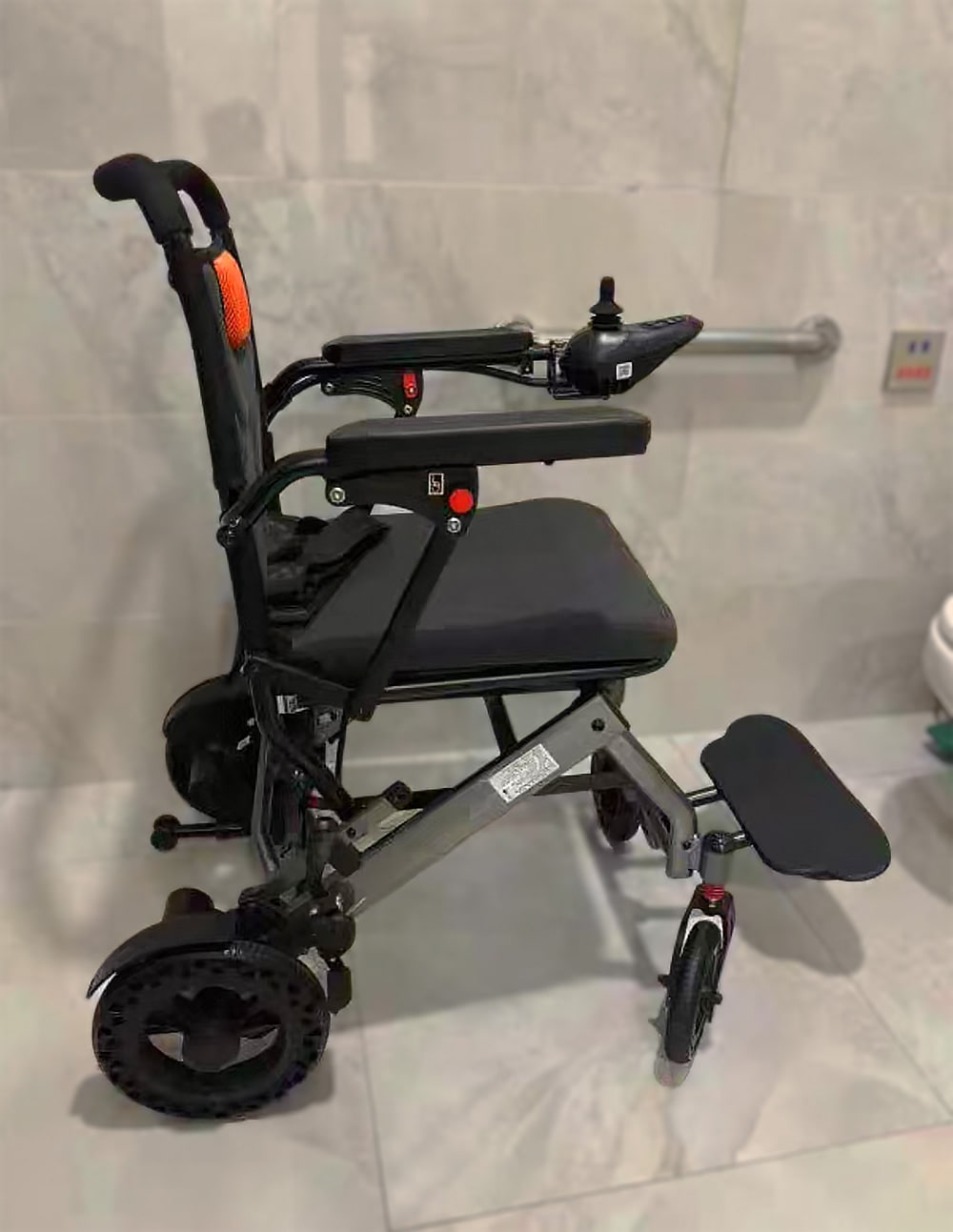 BME1027 Transit Electric Wheelchair Indoor 02