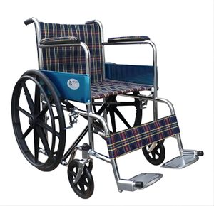 BME4611M Chrome Plated Wheelchair with Mag Wheel