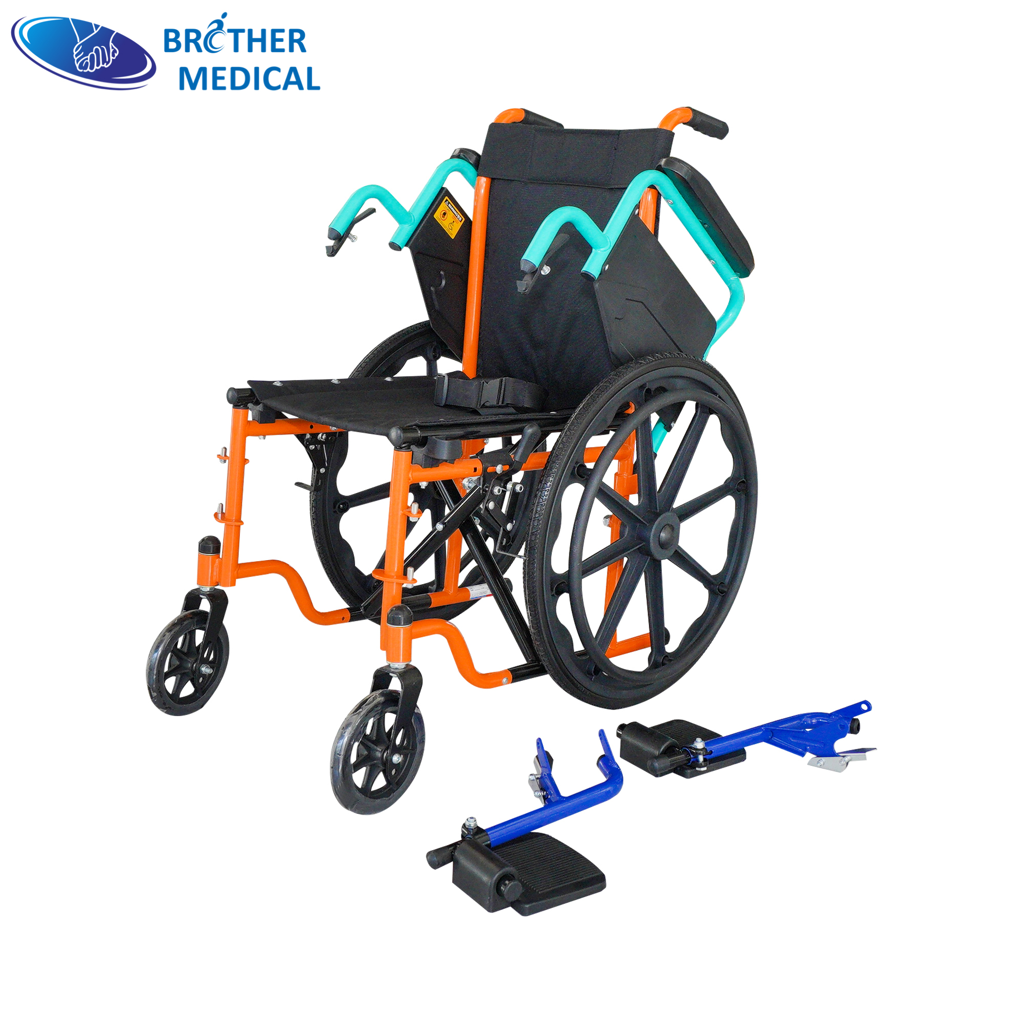 Pediatric Adjustable Height Custom Seat Width Wheelchair | Manual Wheelchair Manufacturer
