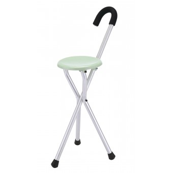 Lightweight With Chair Walking Stick Medical