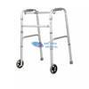 BME 812 Aluminum Foldable Lightweight Walker with Wheels