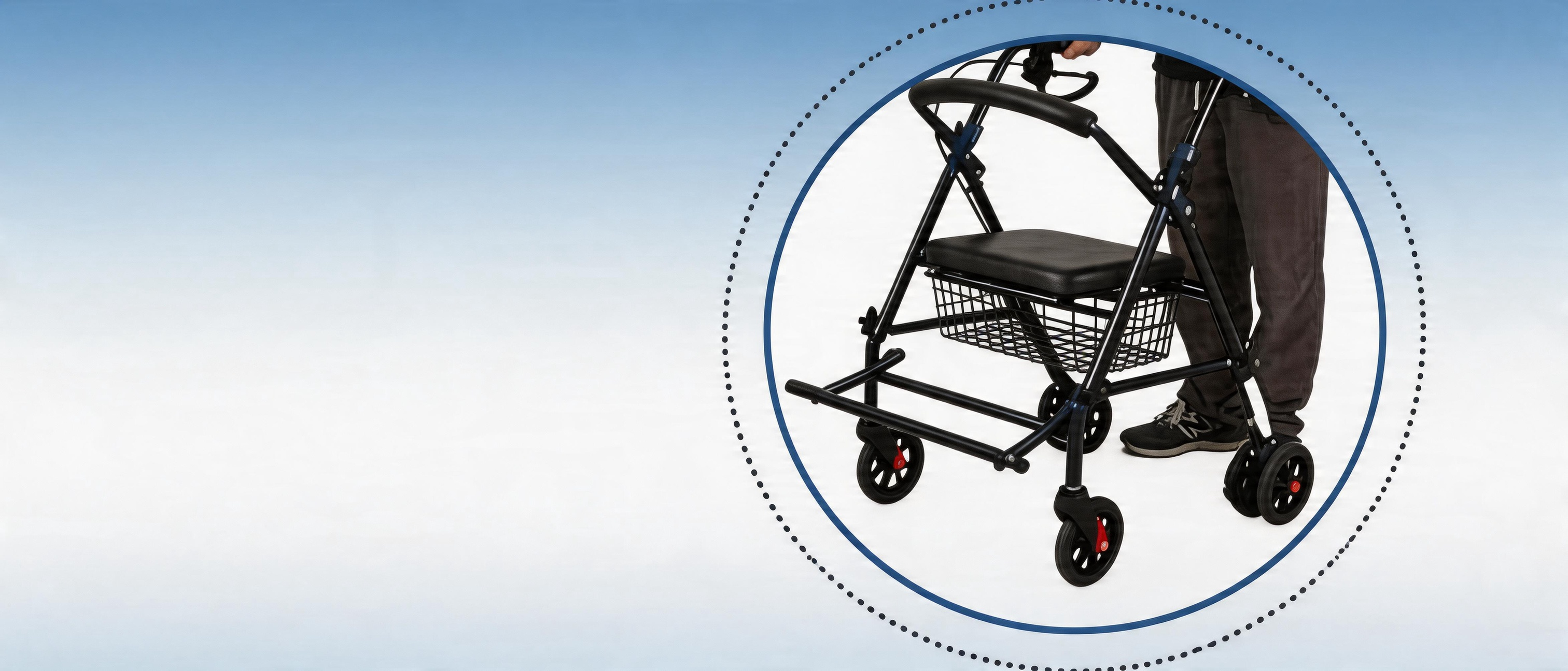BME 885 Rollator Walker 