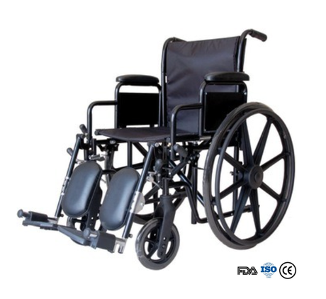 BME4618 22 Inch Bariatric Heavy Duty Manual Wheelchair