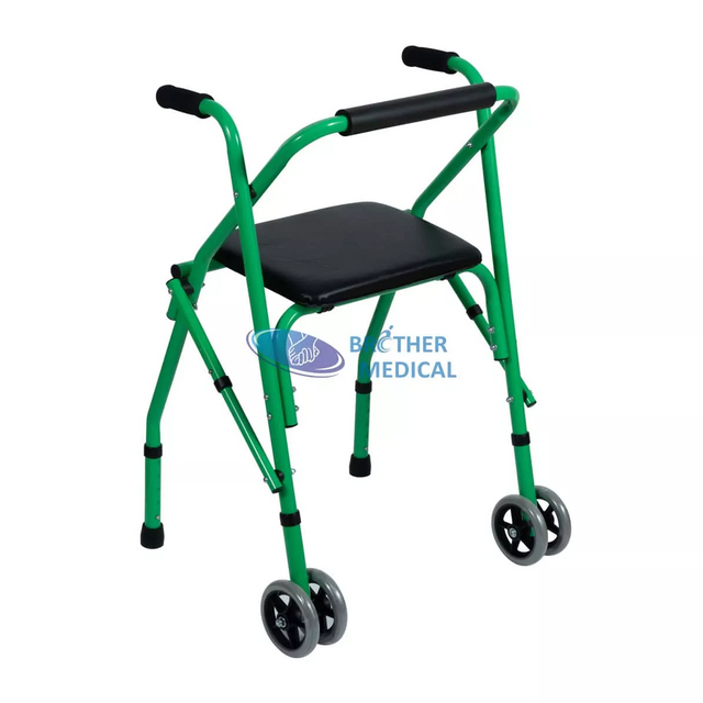 Portable Adjustable Rollator Walker