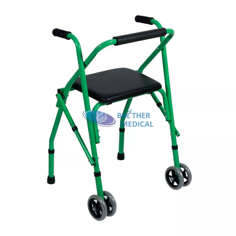 Portable Adjustable Rollator Walker