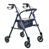 BME 861 Aluminum Portable Lightweight Folding Walker Rollator