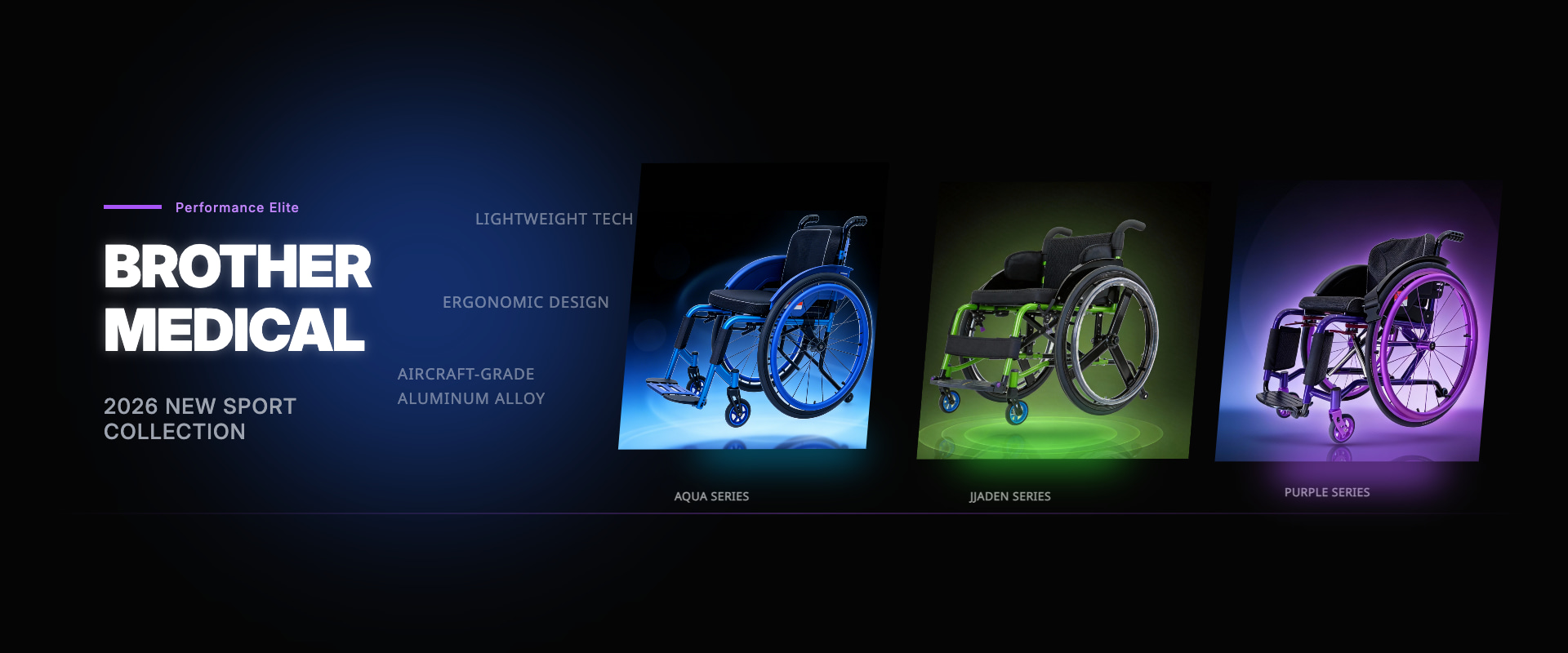 Sports Wheelchair 2026 New Desgin BME 4640 Brother Medical