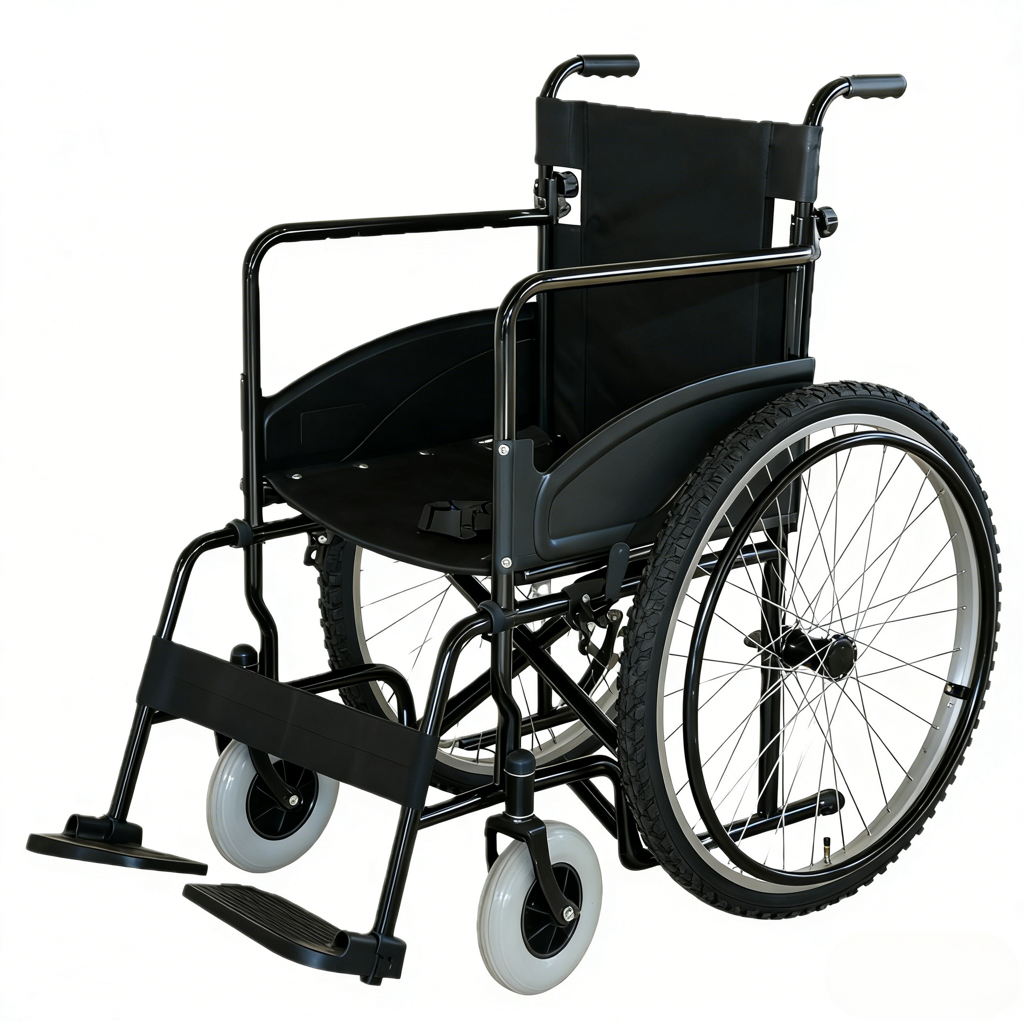 Budget-Friendly All Terrain Wheelchair Foldable Compact Design | Cost-Effective Manufacturer