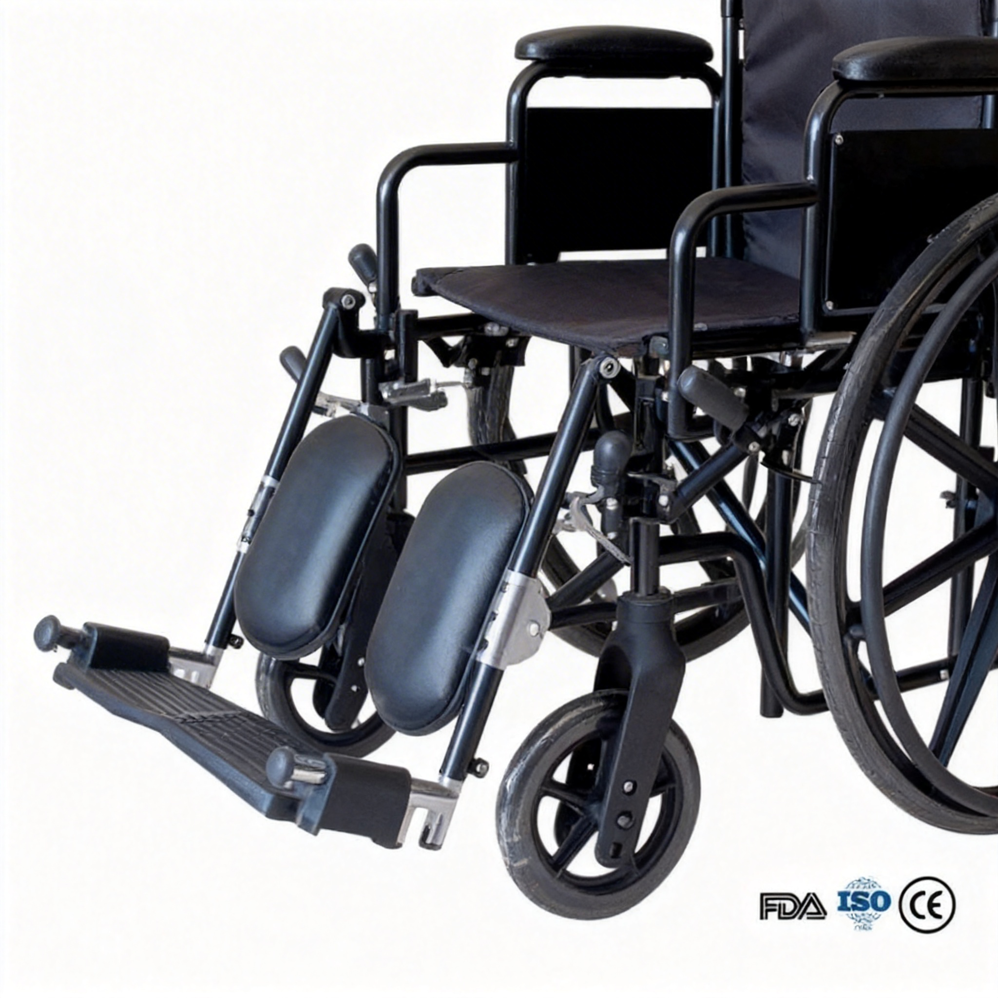 BME4618 22 Inch Bariatric Heavy Duty Manual Wheelchair