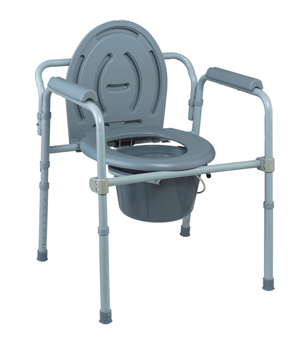 Folding Narrow Commode Chair Rehab