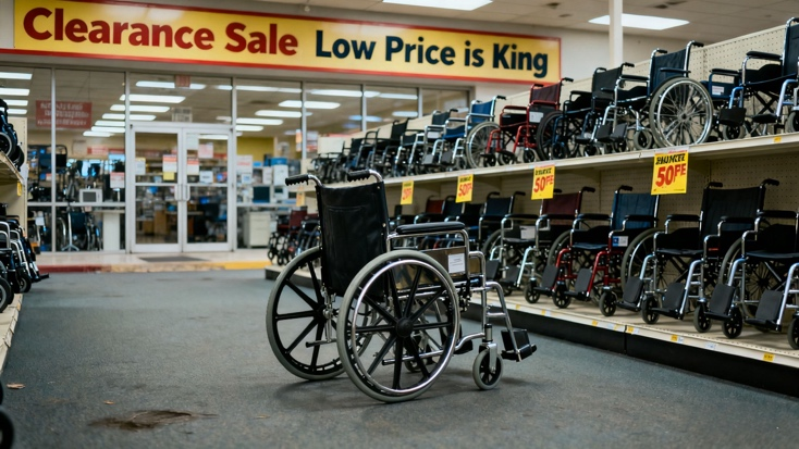 Declining wheelchair market trend and price competition due to lower consumer spending