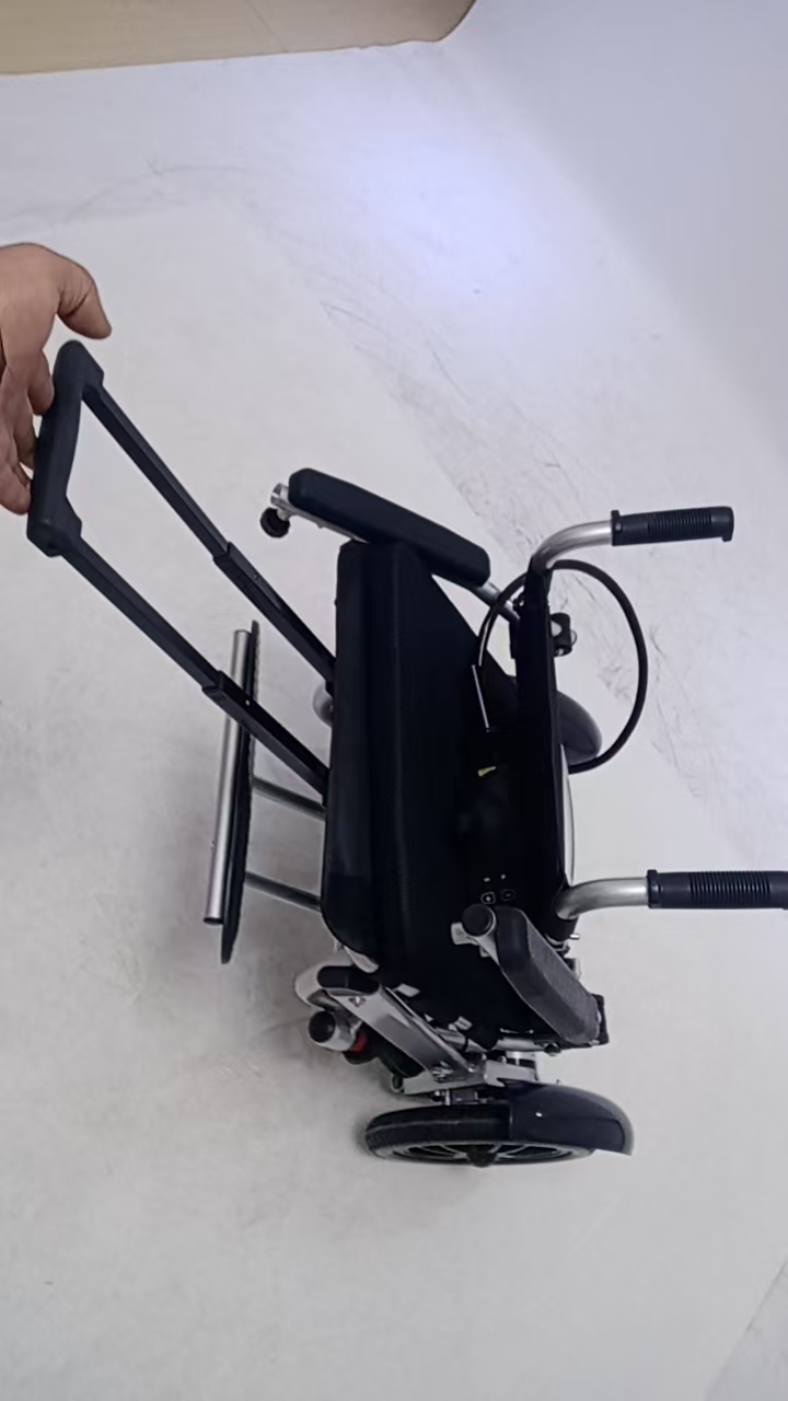 Ultra Lightweight Electric Wheelchair 17kg | Aluminum Folding Power Wheelchair for Easy Transport