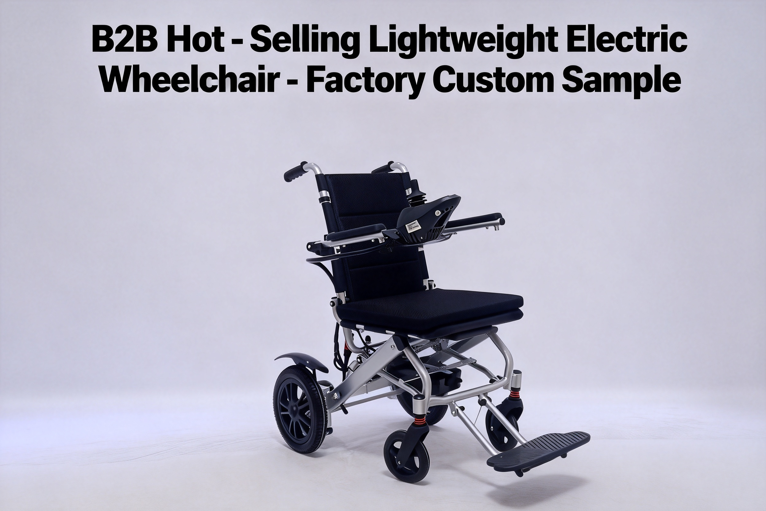 Ultra Lightweight Electric Wheelchair 17kg | Aluminum Folding Power Wheelchair for Easy Transport