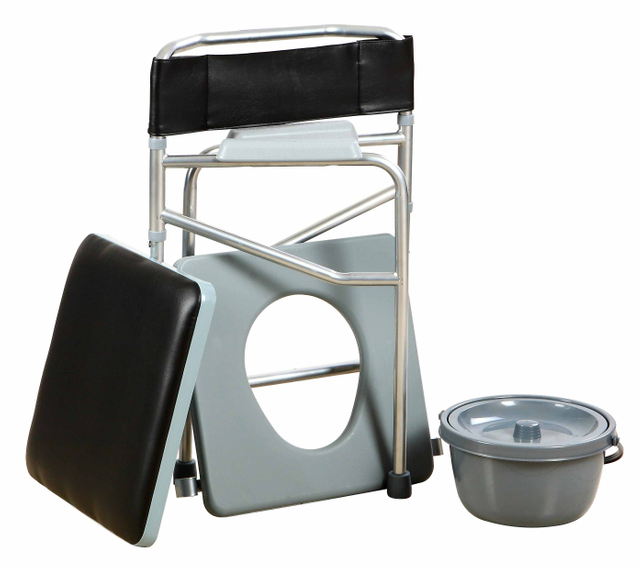 Folding Small Commode Chair For Elderly