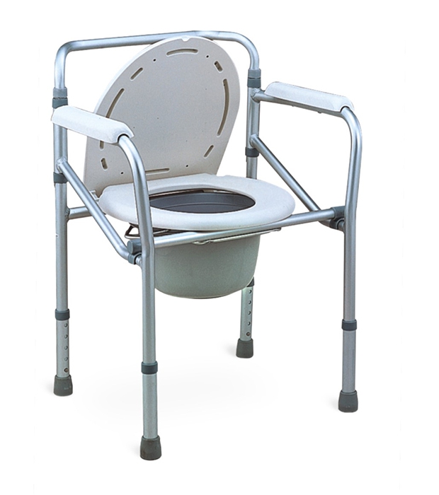 Folding Narrow Commode Chair Rehab