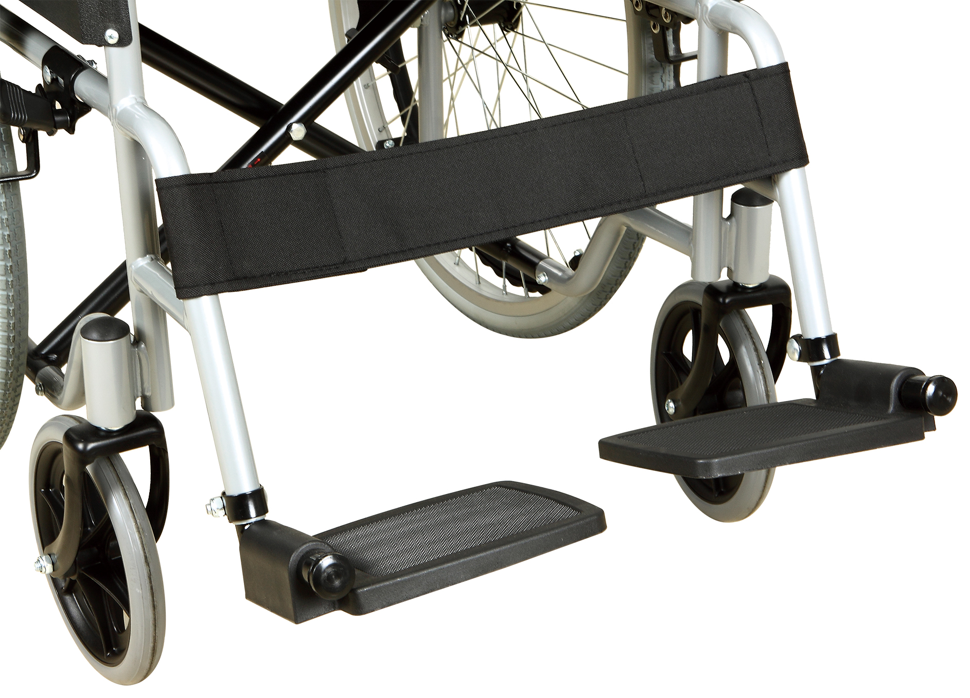 Brother Medical 4611 Wheelchair With High Strength Plastic Footplates