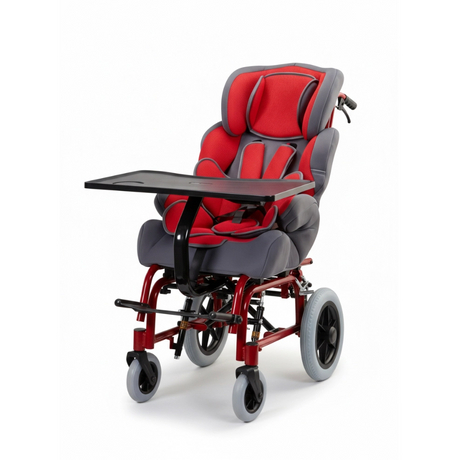 Red Cerebral Palsy Wheelchair for Baby