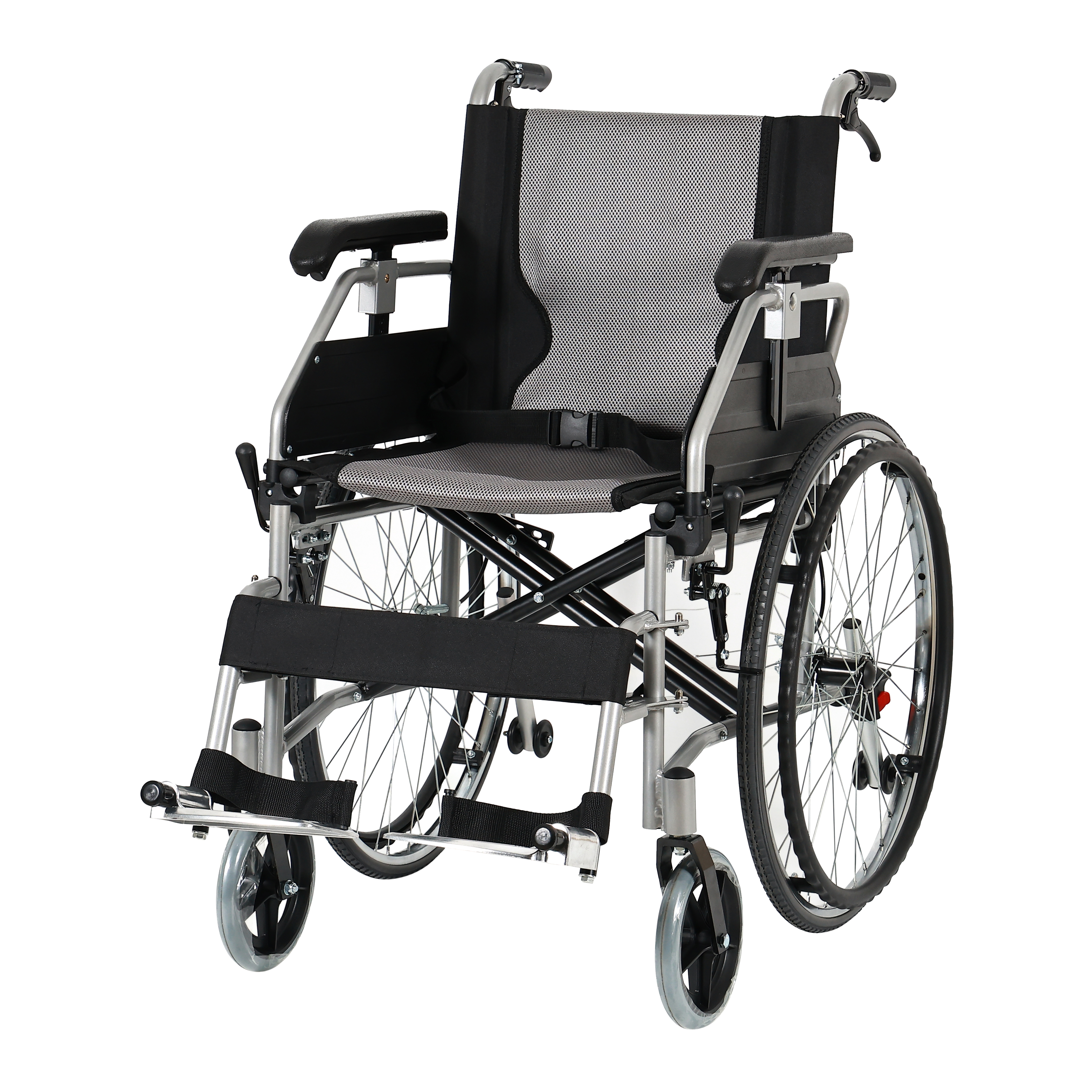 BME 4639 Aluminum Multifunctional Height Adjustable Wheelchair 