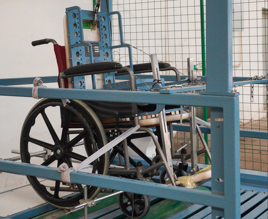 bariatric wheelchair quality test, shanghai brother medicalpng