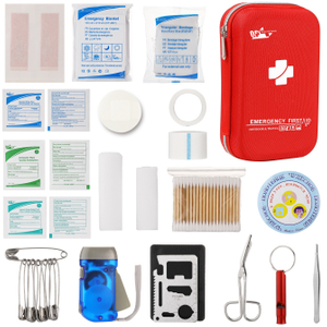 Backpacking Basic First Aid With Tourniquet