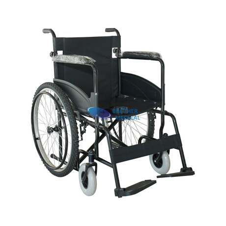 Fat Tire Foldable Manual Wheelchair for Rehabilitation