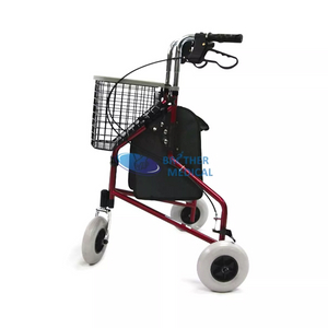 Adjustable 3 Wheel Rollator For Disabled