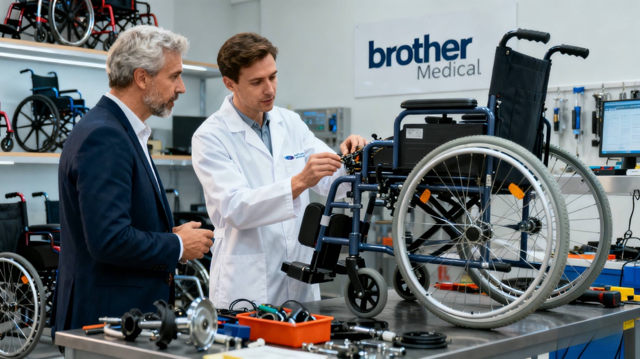 BrotherMedical Expert Help Improve Wheelchair Quality
