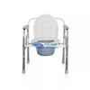 Factory Directly Sale Folding Commode Chair Wheelchair Commode Shower Chair Lightweight Potty Chair for Old People