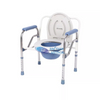 Factory Directly Sale Folding Commode Chair Wheelchair Commode Shower Chair Lightweight Potty Chair for Old People