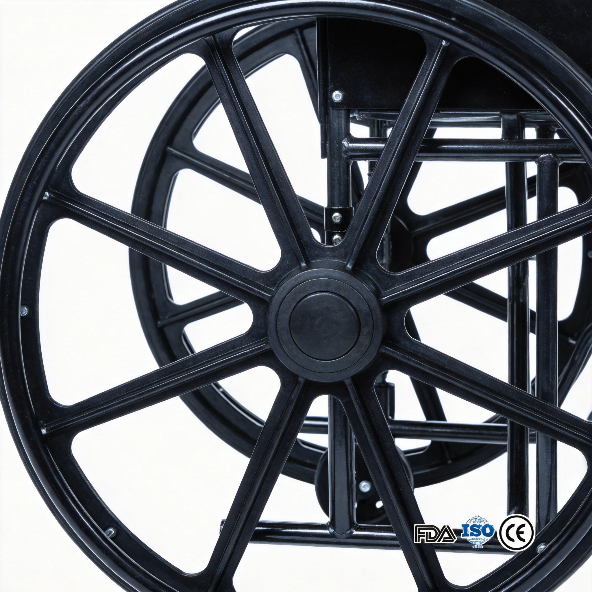 BME4618 28-Inch High-Capacity Bariatric Manual Wheelchair | 500 LBS Max Load