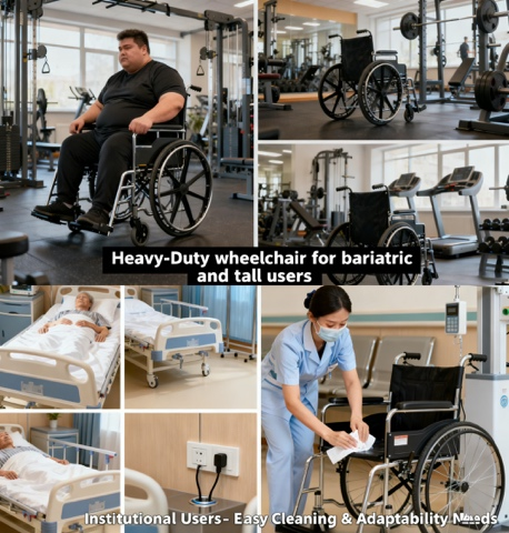 Heavy-Duty wheelchairs