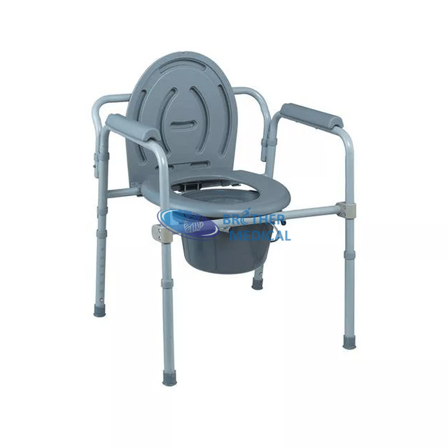 Portable Multifunction Over The Toilet Commode Chair