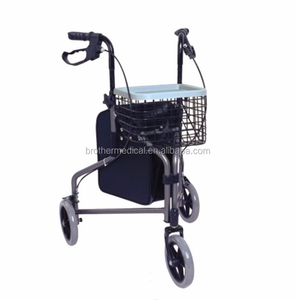Adjustable 3 Wheel Rollator For Disabled