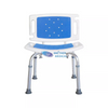 Folding Portable Shower Chair With Backrest For Elderly