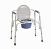 Self Propelled Small Medical Commode Chair