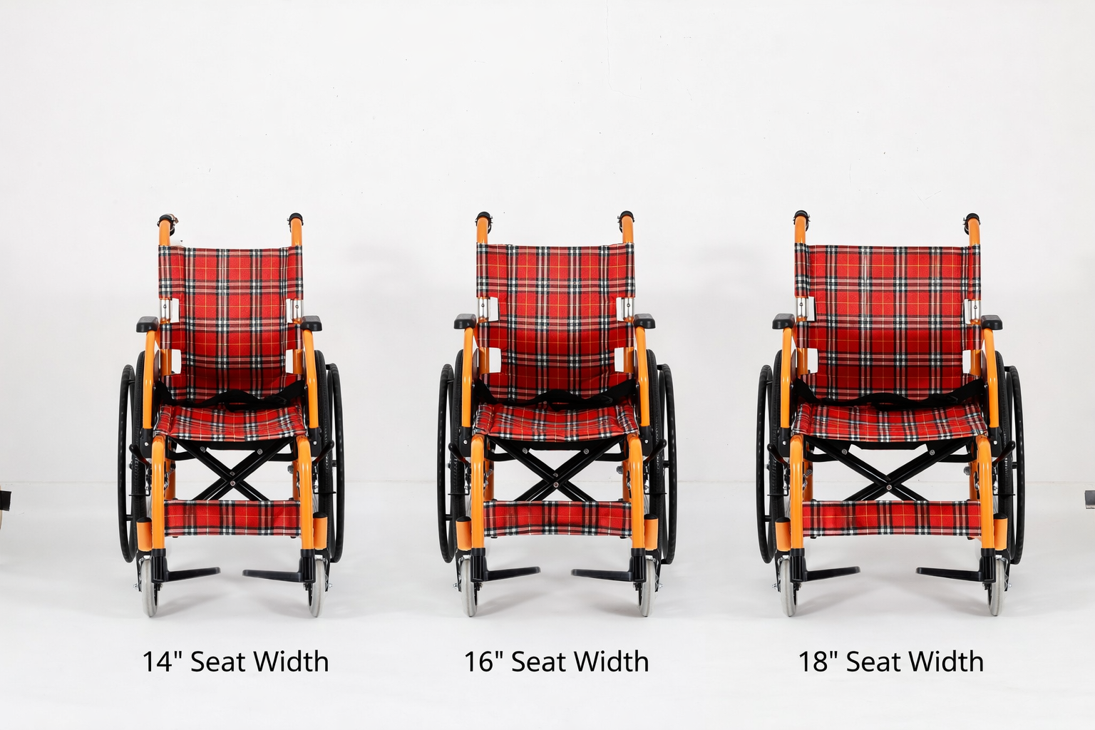 Customize Seat Width wheelchair adapting from child to teen sizes