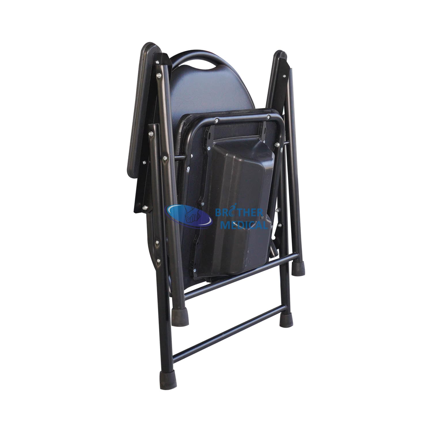 Portable Luxury Commode Chair Rehab