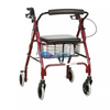 Folding Aluminum Rollator With Seat For Disabled