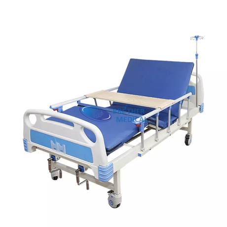 Wholesale 2-Crank Manual Hospital Bed with Mattress | Brother Medical