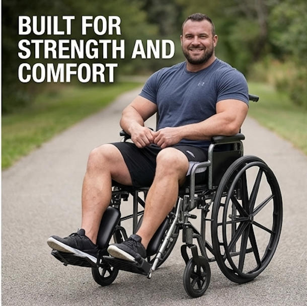 How Much Weight Can A Heavy-Duty Wheelchair Bear? The Strong Bariatric Wheelchairs From Brother Medical